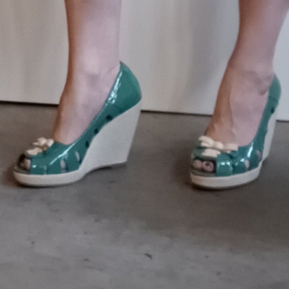 Seychelles Espadrille Wedge Heels Size 7 - Picture 7 of 7